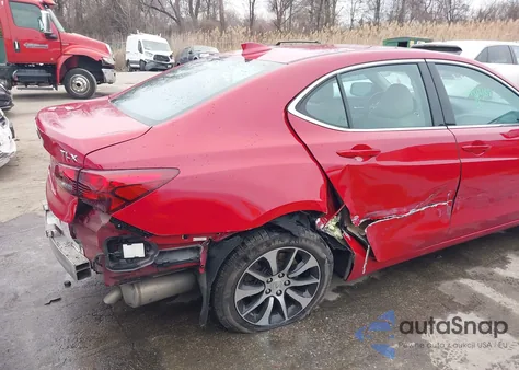 2017 Acura Tlx Technology Package z USA, uszkodzony, nr VIN 19UUB1F5XHA000258